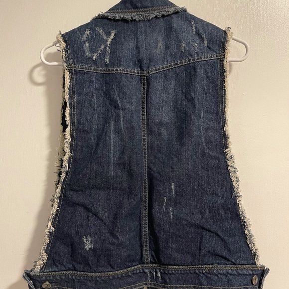 Mango denim vest - Picture 4 of 8